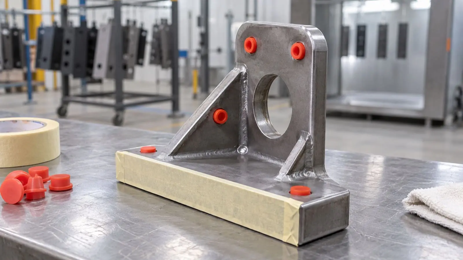 Powder Coating Masking: Which Areas of a Metal Part Should Stay Uncoated?